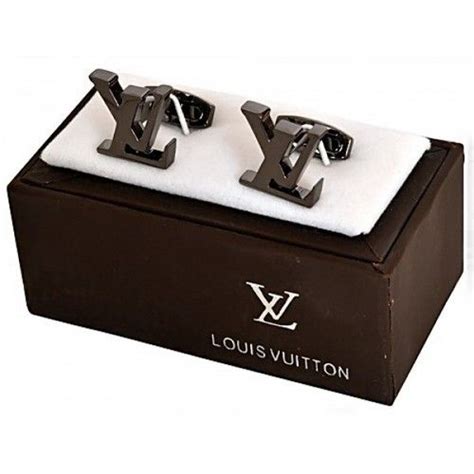 louis vuitton cufflinks and tie pins